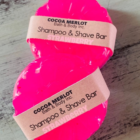 Shampoo & shave bar strawberry - Cocoa merlot - Picture 2 of 3